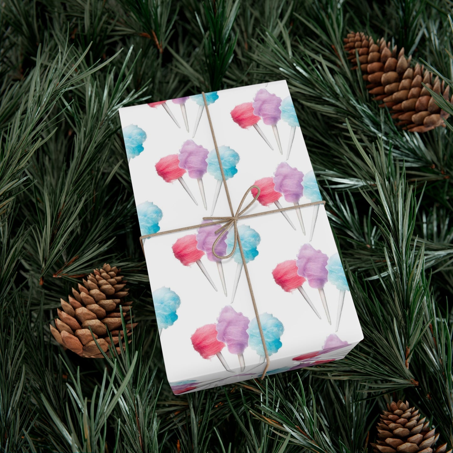 cotton candy gift wrap | christmas wrap paper | candy Gift Wrap Papers for any event