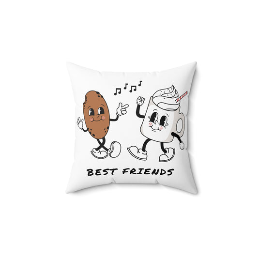 Best friend pillow | Spun Polyester Square Pillow
