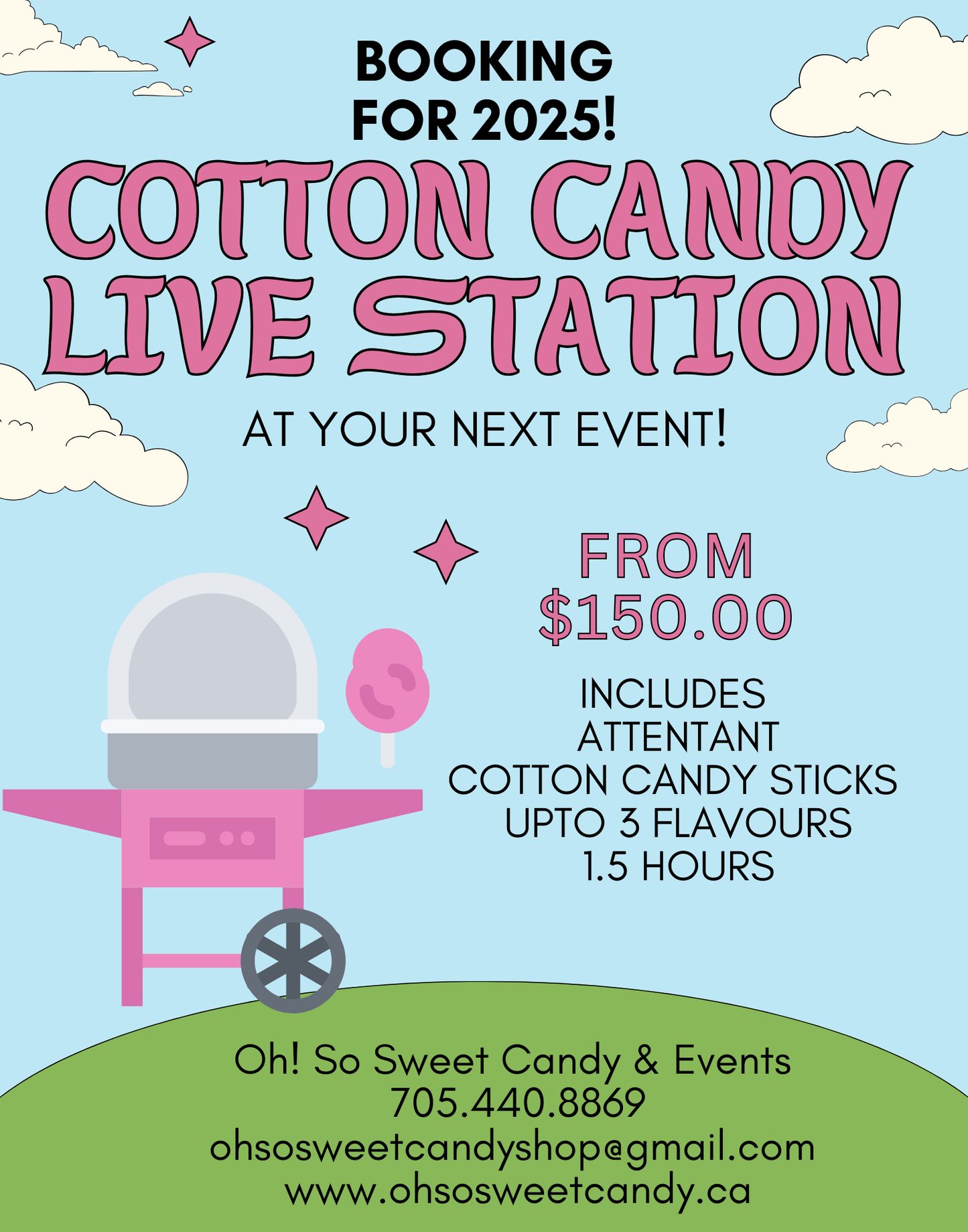 Cotton Candy Live Station