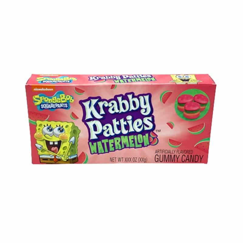 SPONGEBOB GUMMY KRABBY PATTIES WATERMELON