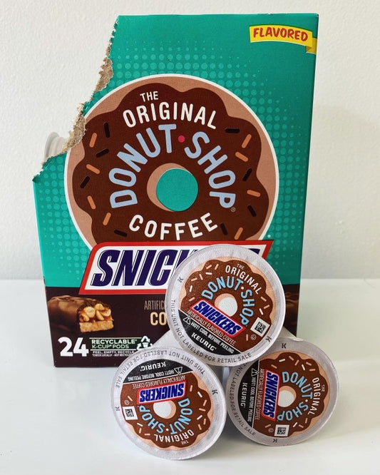 The Original Donut Shop, Snickers Flavored K-Cup Coffee Pod