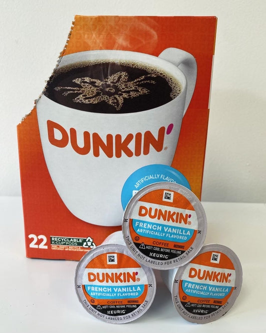 Dunkin' Donuts French Vanilla Flavored Coffee KCups