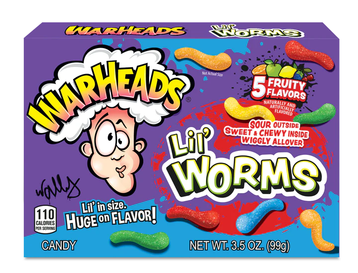 WARHEADS LIL WORMS