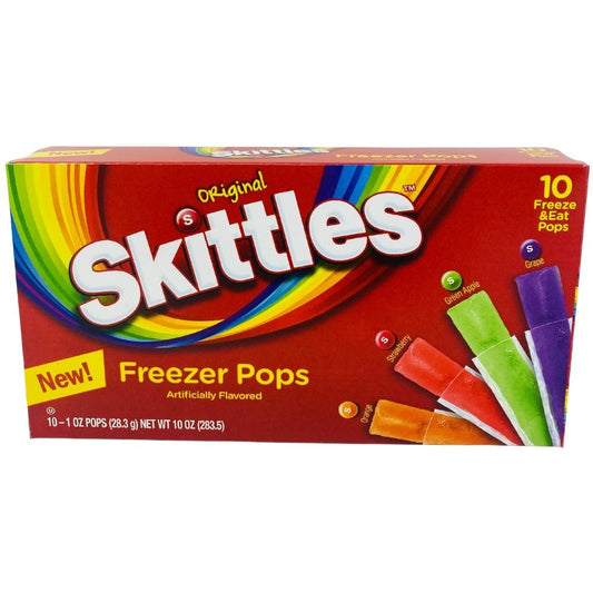 Skittles Freezer Pops 10 Pack - 10oz