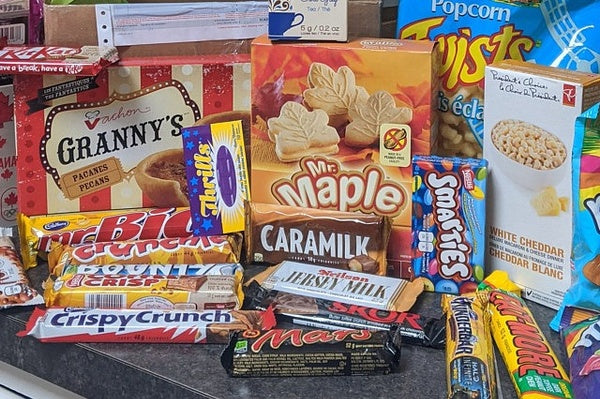 Canadian Snack Mystery Box – Oh! So Sweet Candy
