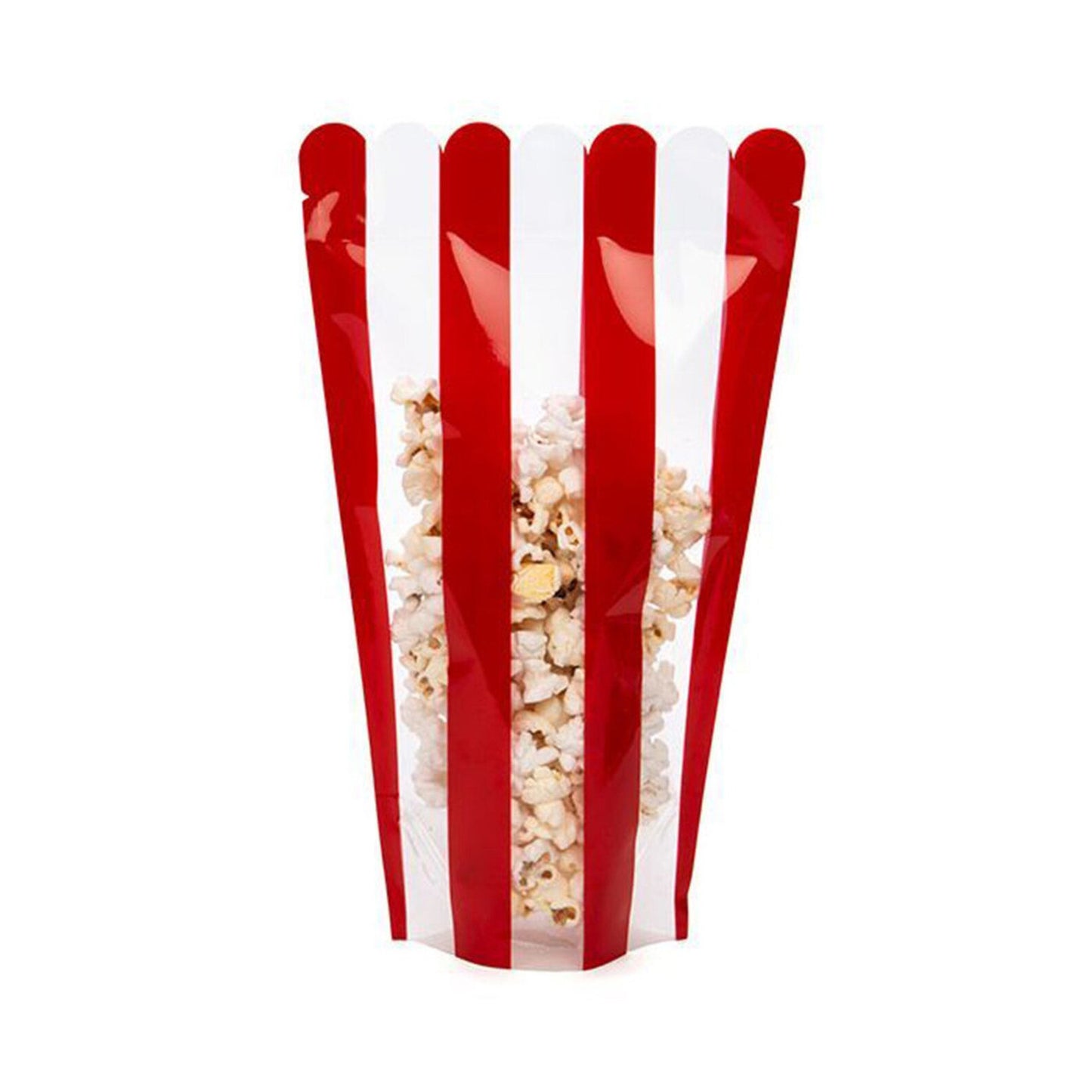 Popcorn loot bag 5 PACK | Food Themed Stand Up Pouches