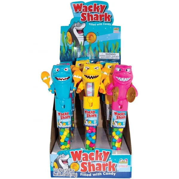 Wacky Shark Toy with Candy - single