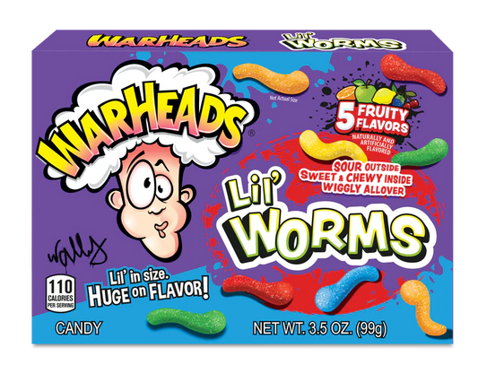 WARHEADS LIL WORMS