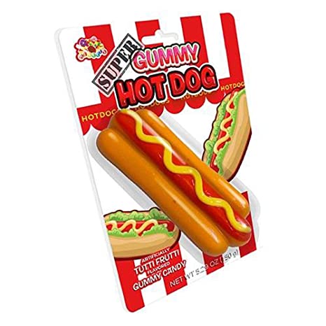 ALBERT'S SUPER GUMMY HOT DOG