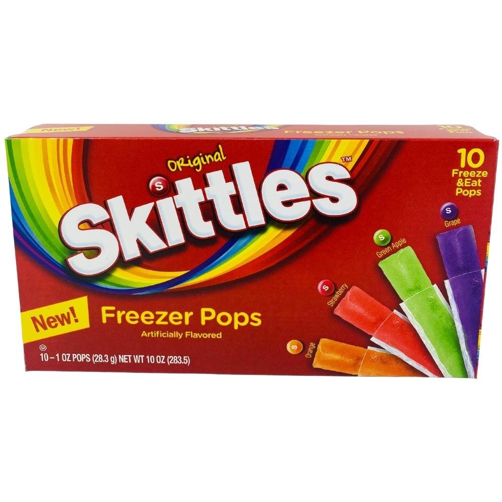 Skittles Freezer Pops 10 Pack - 10oz