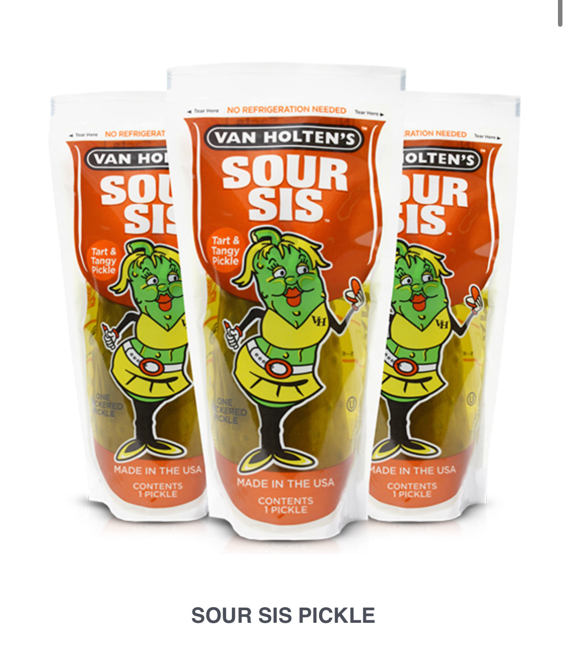 Sour Sis OR Sour Pickle In A Pouch