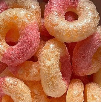 Peach Rings Freeze Dried