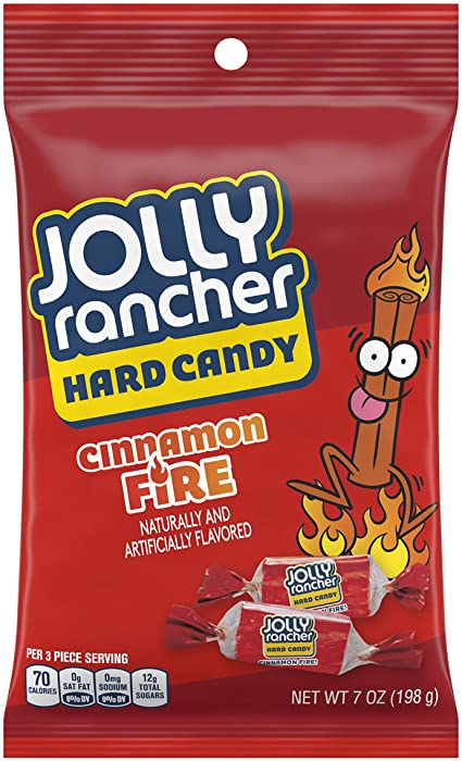Jolly Rancher Cinnamon Fire Hard Candy - 7oz