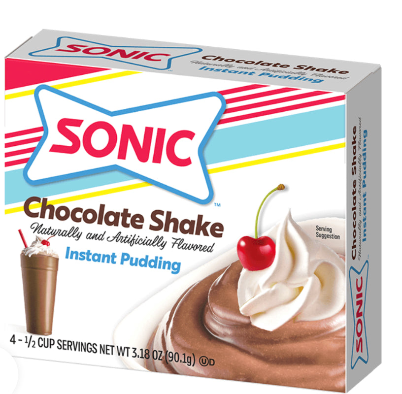 Sonic Chocolate Shake Instant Pudding